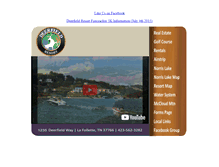 Tablet Screenshot of deerfieldresort.org